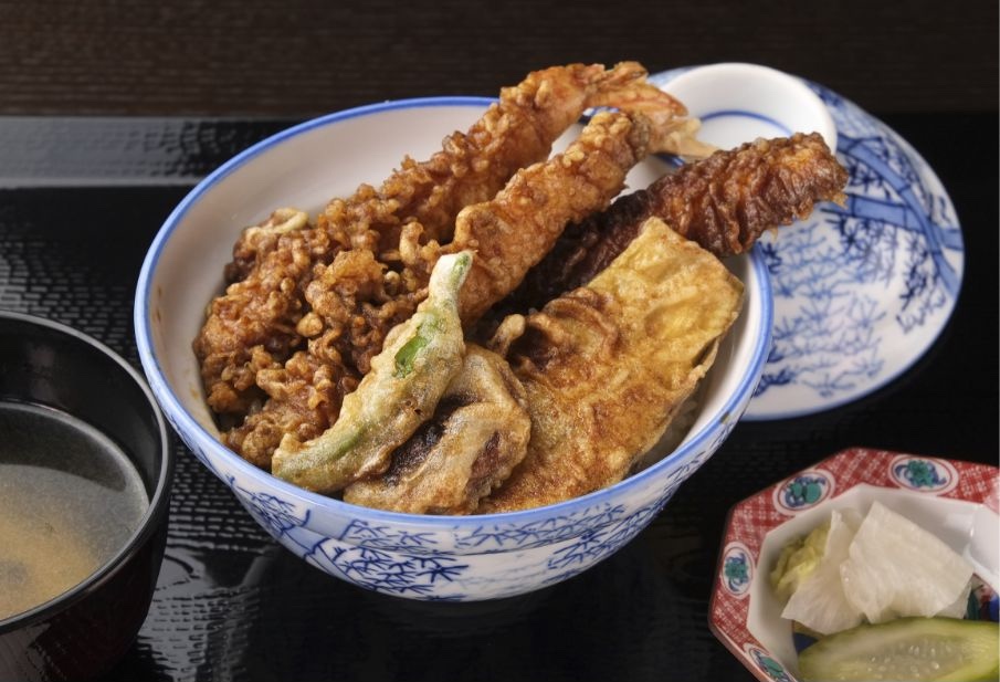 かえし黒天丼